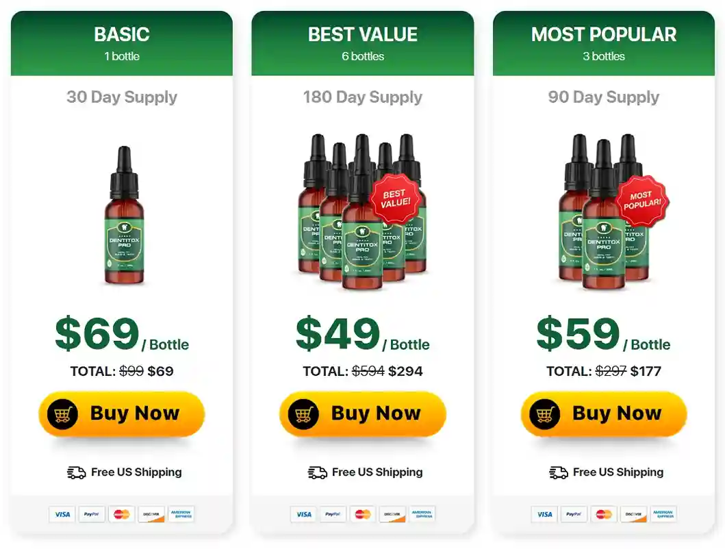 Dentitox Pro Dentitox Pro price